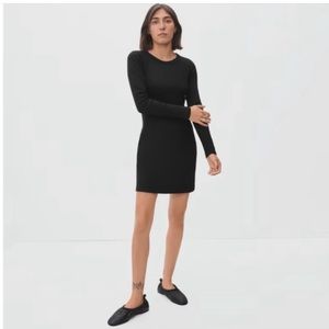 Everlane The Ribbed Mini Dress
